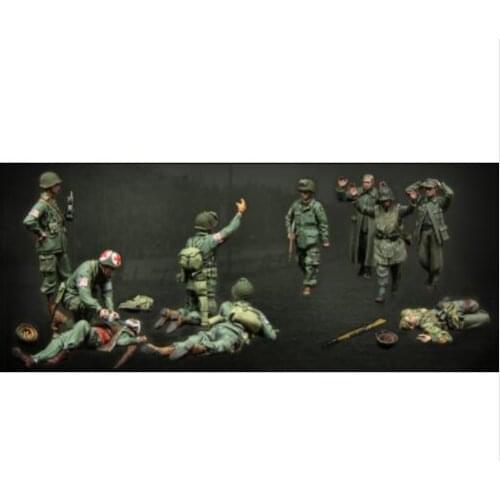 New Unassembled 1/35 U.S. Army and ancient Resin Kit DIY Toys Unpainted resin model