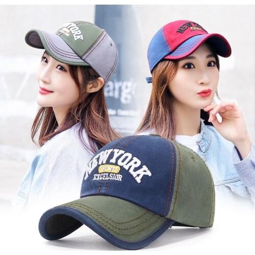 New Washed Cotton Soft Top Hat for Men and Womens Spring Sun Hat Matching Sun Hat