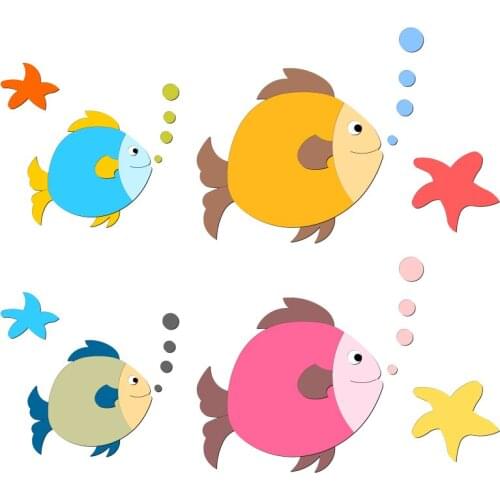 New Fish Wooden Die Scrapbooking C3010 Cutting Dies Multiple Sizes Compatible With Most Die Cutting Machines