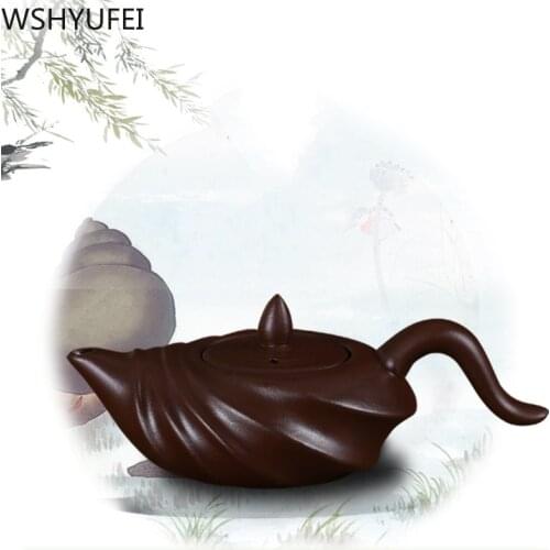 New style Purple sand Teapot Anti-scalding heat-resistant Tea set tea set teapot Office household drinking utensils WSHYUFEI