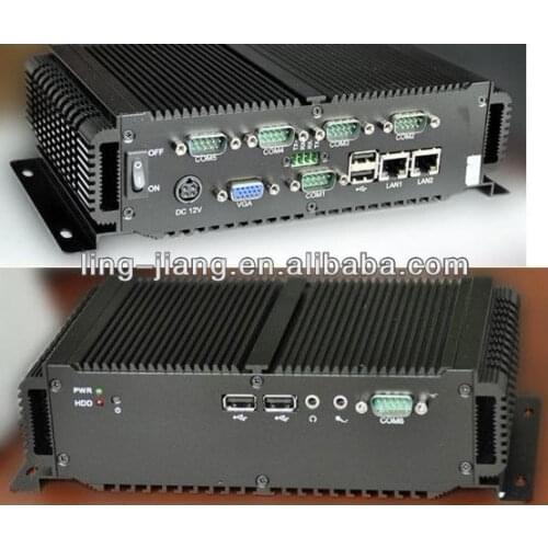 Support 1xVGA + LVDS Embedded PC With 32G SSD LBOX-2550