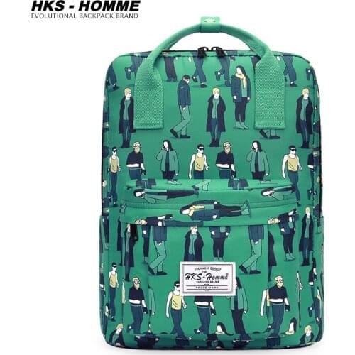 Fashion Backpack Canvas Women Backpack Anti-theft Shoulder Bag New School Bag For Teenager Girls School Backapck Female