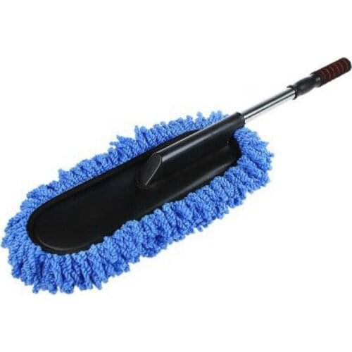 Car Wash Cleaning Brush Duster Dust Wax Mop Microfiber Telescoping Dusting Tool With Adjustable Long Handle