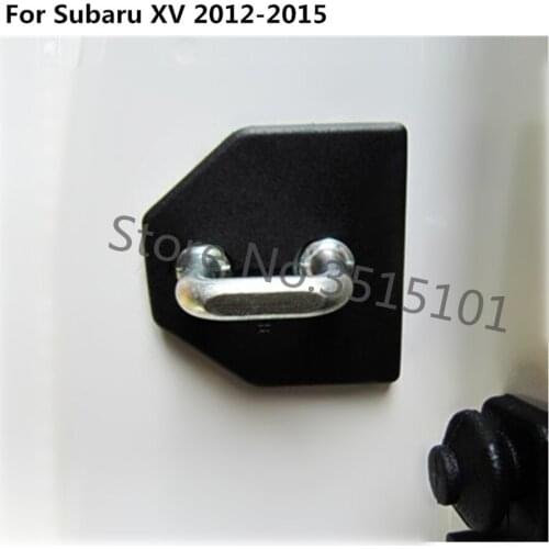 Top Quality Car Anti Rust Water Proof Door Lock Key Keys Buckle Limit Device Trim 4pcs For Subaru XV 2012 2013 2014 2015 2016