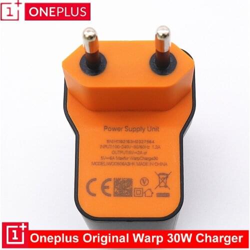 Oneplus 8 Pro Charger Original 30W Warp Charger Dash Charge Oneplus 8 7T Pro 7 6T 6 5T Smartphone Fast Chargingr USB Type Cable