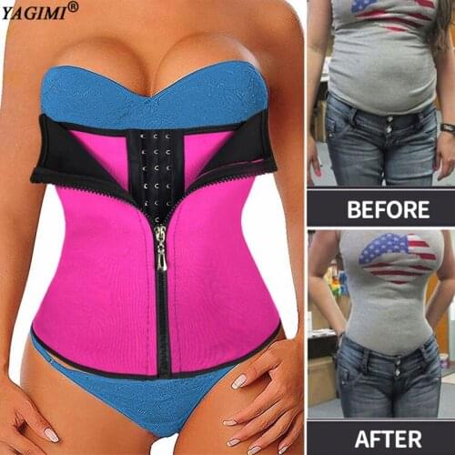 Shapewear Fajas Colombian Girdles Women Workout Sweat Belts Waist Cincher Trimmer Body Shaper Slimming Corset Waist Trainer