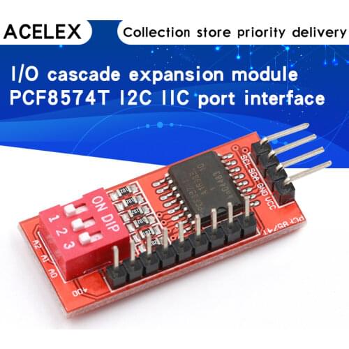 10pcs/lot PCF8574 PCF8574T I/O for I2C Port Interface Support Cascading Extended Module
