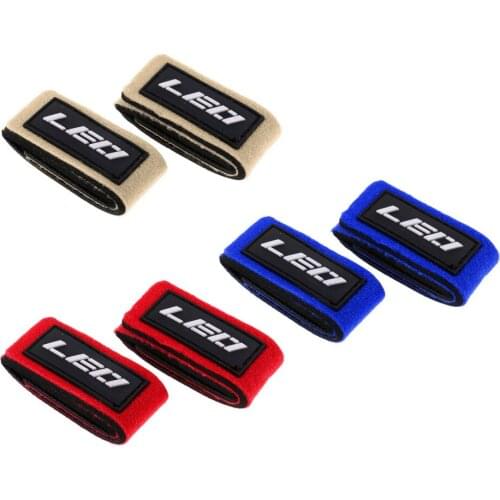 2 Pcs Fishing Rod Pole Ties Tackle Elastic Rod Belts Wrapping Bands Holder Fishing Rod Belts for Fishing Lovers