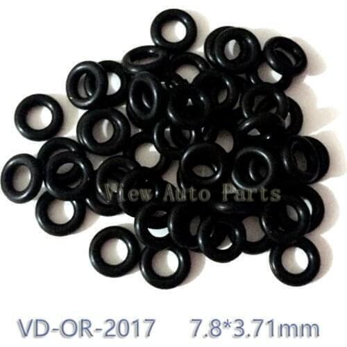 20pcs Fuel Injector Rubber Seal Orings For Peugeot Renaulte Fuel Injector Repair Kit 280158034 7.8*3.71mm VD-OR-2017