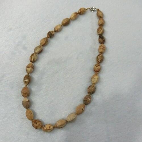 3pcs/lot Natural Quartz Crystal Stone Picture Stone Womens Colorful Choker Necklace Knotted Facet Beaded Necklace Collar Free