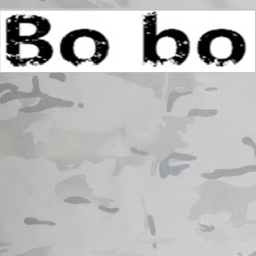 500D nylon pullable snow camouflage fabric