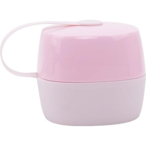 Newborn Baby Pacifier Holder Portable Baby Infant Kids Pacifier Nipple Cradle Case Holder Travel Storage Box 3 Colors