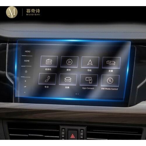 For Volkswagen Passat 2019 2020 interior GPS navigation film LCD screen Tempered glass protective film 9.2 inch car scrren Cover