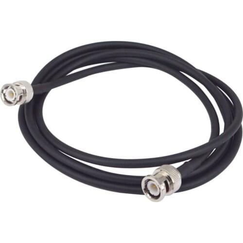 Low Loss BNC male to BNC male Extension RG58 Coaxial Cable Connector 1.8M