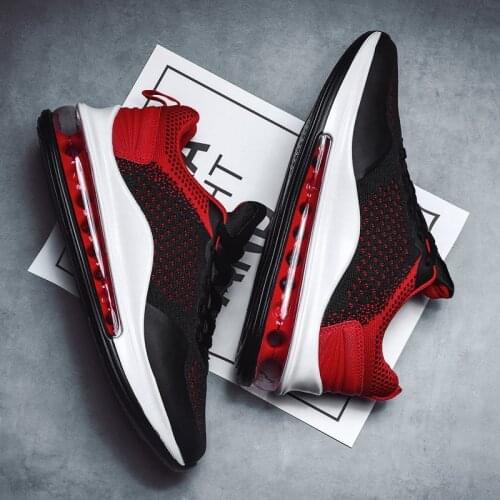 Unisex Mens Fashion Sneakers Running Shoes For Women Plus Size 44 45 46 Summer Black Breathable Air Cushion Sports Shoes