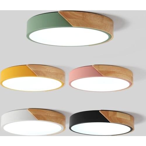 LED Modern Iron Acryl Colorized Round 5cm Super Thin LED Lamp.LED Light.Ceiling Lights.LED Ceiling Light.Ceiling Lamp For Foyer