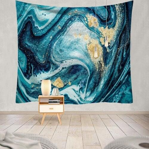Rhyme Color Marble Hanging Cloth Art Wall Tapestry Home Decoration Mural Tapestry 150X130cm