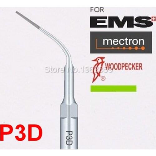 5pcs P3D scaler tips tools for dentist teeth whitening dental instrument ultrasonic dental scaler tip for EMS & Woodpecker