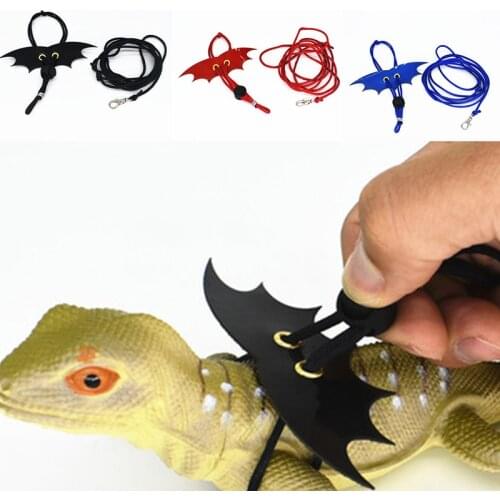 Pet Leash Lizard Towing Rope Small Squirrel Green Iguana Lion Lizard Reptile Collar Out Towing Rope To Prevent Escape Pet suppli