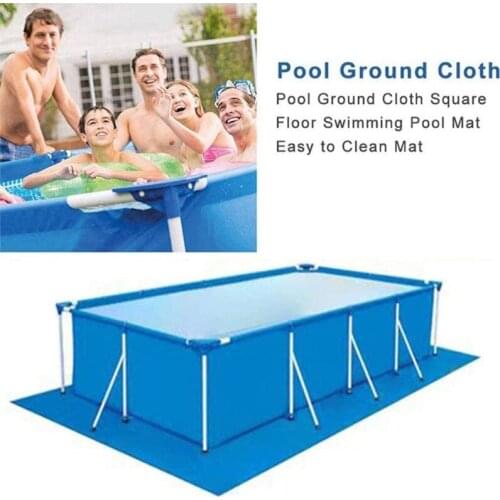 Rectangle Swimming Pool Cover Waterproof Dust Pool Cover Protector Rainproof Rectangular Frame Pool Covers for Pool