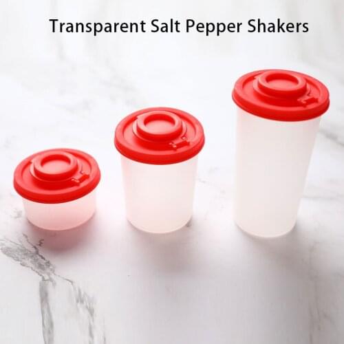 Spice Pepper Shakers Moisture Proof Small Mini Salt Shaker Seasoning Jar Camping Picnic Kitchen Gadget Lunch Containers
