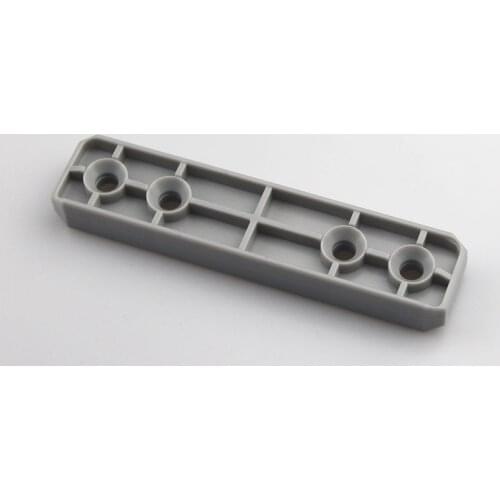 Wall Panel Clasp Connector Rectangle Up and Down Buckle Solid Wood Wallboard Integrated Wall Panel Fastener Hardware 20pcs