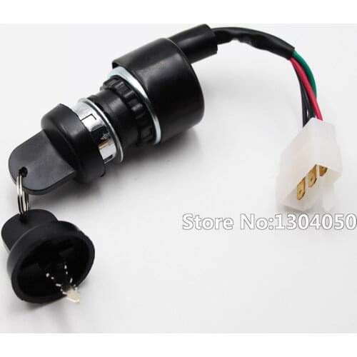 IGNITION SWITCH KEY SWITCH UTV GO KART ATV 5 PIN WIRE Start On Off CHINESE 250cc 150cc 125cc 110cC SUNL Taotao NEW