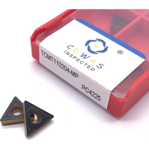 High Quality TCMT110204 TCMT110208 PC4225 Internal Turning Tool TCMT Carbide Inserts CNC Lathe Cutter Tools for Steel
