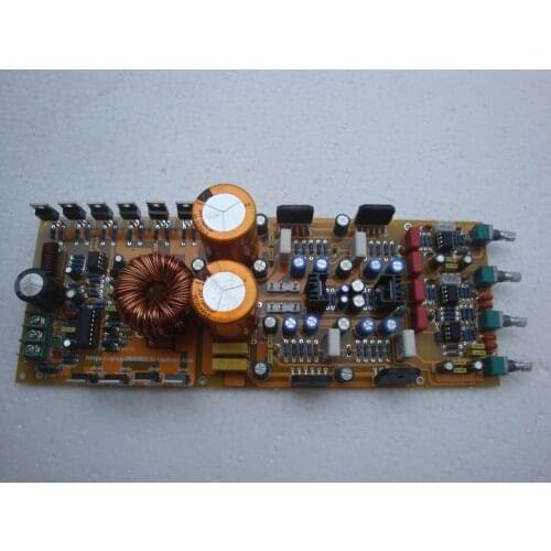 DC 12V with boost LM3886 4*70W Four channels amplifier board Preamplifier Pre-stage Rear overall