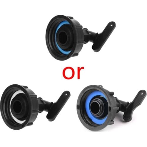 1000L IBC To 1/2\" (15mm) Water Tank Hose Yard Adapter Fittings With Switch 50JC