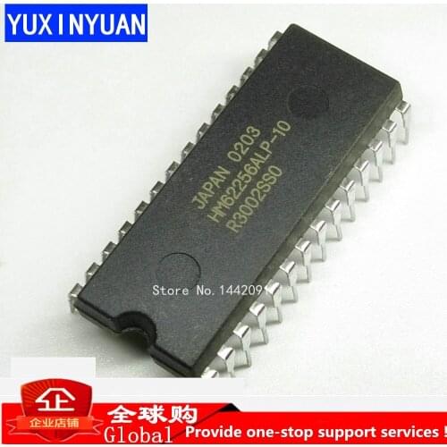 HM62256ALP HM62256ALP-10 HM62256A HM62256 62256 dip-28 32,768-word x 8-bit High Speed CMOS Static RAM 2PCS