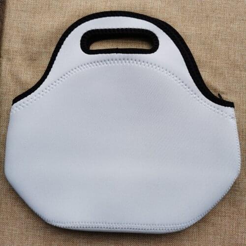 4pcs/lot Free shipping sublimation blank Diving lunch bag for students both sides heat transfer printing DIY blank consumables