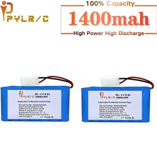 8.4v 1400mah Rechargeable Battery For Rc toys Cars Tank Robots Gun Boats AA NI-CD Battery 8.4v Battery Pack With Tamiya 2P Plug
