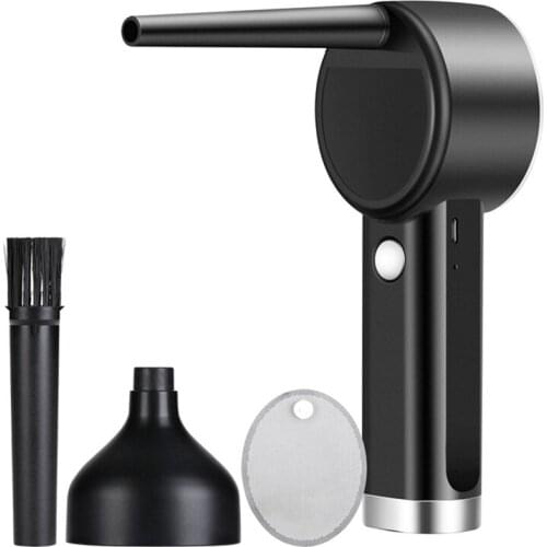 Cordless Air Dust Collector , Powerful 42000 RPM Motor,Rechargeable 6000 MAh Air Blower,Suitable for Computers,Keyboards