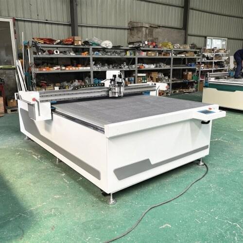 CNC Oscillating Knife Cutting Machine For Leather Corrugated Cardboard Gasket Eva Foam Cloth Vibration Cutting Machine
