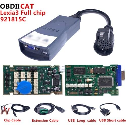 Russion Warehouse in Stock !! Newest A+ Quality Board Lexia PP2000 Fu'll Chip FW 921815C V48/V25 Lexia 3 Diagbox Lexia lexia3