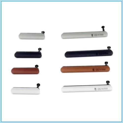 New Micro SD SIM Card Charging Slot Port Dust Plug USB Cover for Sony Xperia Z3 D6603 D6653 SOL26/ Z3 Dual D6633 D6683