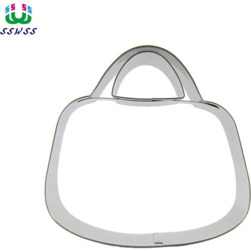 Feature Cake Cookie Biscuit Baking Mold,Lady Handbag Graphics Shape Cake Decorating Fondant Cutters Tools,Direct Selling