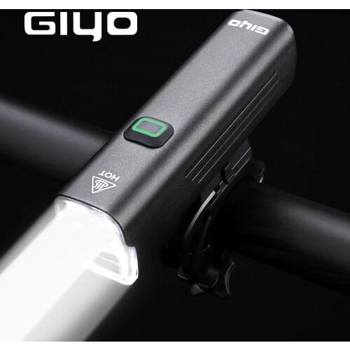 GIYO Bicycle Light Rainproof USB Rechargeable Bike Headlight 4800 mAh MTB Front Lamp Aluminum Ultralight Flashlight Bike Light