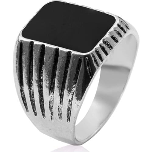 Top Quality Simple Vintage Rings For Women Metal Silver Plated Boho Statement Rings Fashion Jewelry