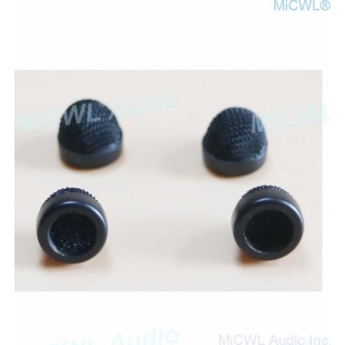 4pcs Spare Cover Metal Cap foam Windscreen for Sennheiser ME2 MKE2 Lavalier Microphone