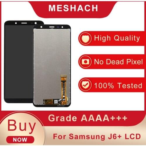 LCD Display Touch Screen For Samsung Galaxy J6+ J6 Plus SM-J610DS SM-J610G J610F SM-J610F/DS J610 Replacement Digitizer Assembly