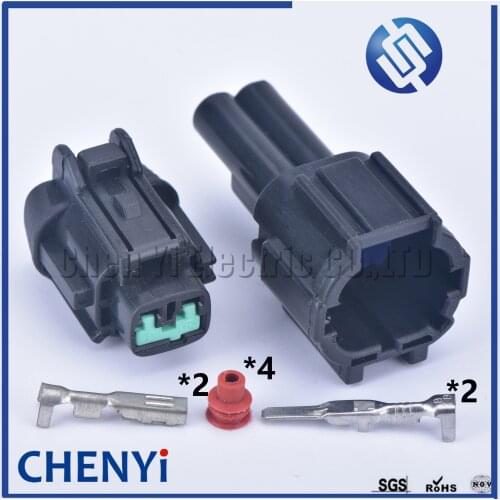 2 Pin car waterproof fog lights connector 6188-0552 6185-0865 for Nissan SR20 Neutral Switch RB25 Wastegate GTR Ignition Socket