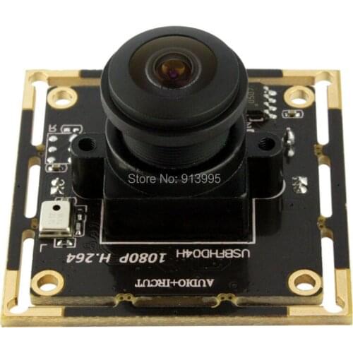 2mp 1080P H.264 MJPEG 30fps USB2.0 AR0330 Color CMOS wide angle 180degree fishye lens USB 2.0 high speed 1080P Camera board