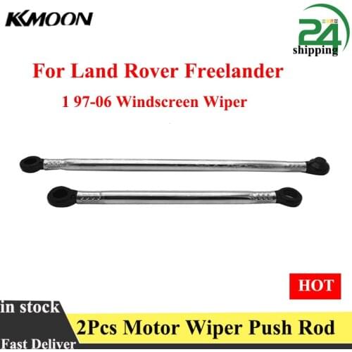 2Pcs Motor Wiper Push Rod Linkage Push Rods Wipex Kit No 60 Replacement for Land Rover Freelander 1 97-06 Windscreen Wiper