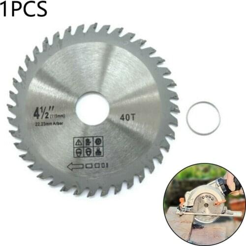 4.5 inch 40 Teeth 115mm Alloy Circular Saw Blade angle Grinder Wood Plastic Cutting Sawing Blades Disc For Electric Grinder