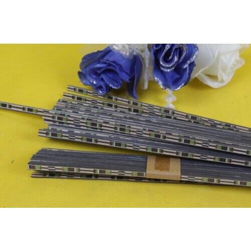 50 strip guitar inside binding Figured purfling wooden lining 640x5x1mm #70