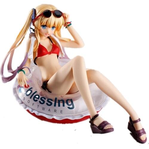 Anime Eriri Spencer Sawamura Sexy girl PVC Figure Toys gifts Saekano How to Raise a Boring Girlfriend Swimsuit Ver