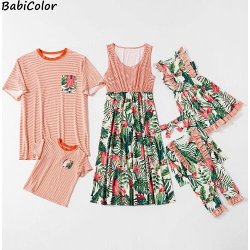 BabiColor Matching Dresses For Mom And Daughter