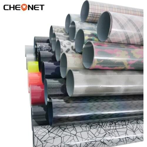 Free shipping 1 sheet 25cmx100cm 10"x40" colorful reflective heat transfer vinyl press t-shirt HTV film cutting plotter